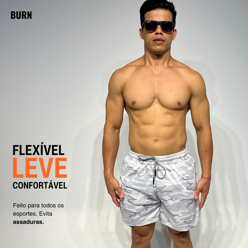 Shorts Dry-Fit BURN - Compre 1 e Leve 2